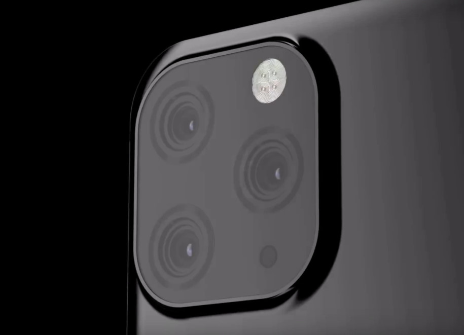 iPhone 11 Pro ve Pro Max'a ait kamera tasarımı