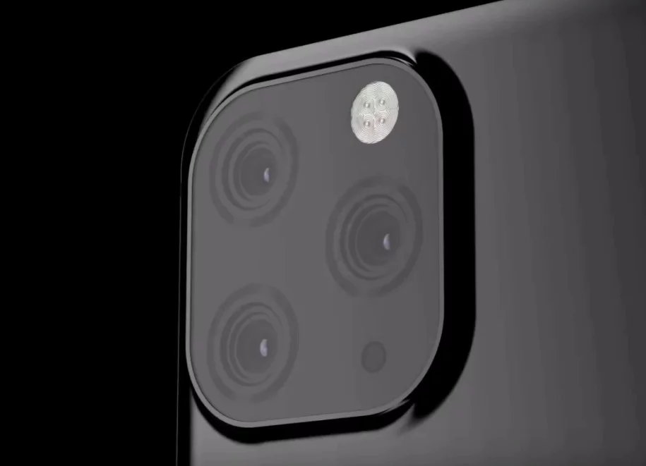 iPhone 11 Pro ve Pro Max'a ait kamera tasarımı