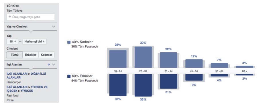 Facebook ADS İle Hedef Kitle Analizi