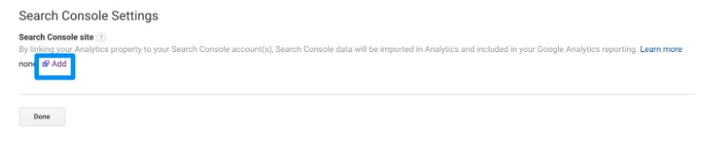 Google Analytics Arama Konsoluna Ekleme İşlemi