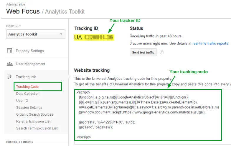 Google Analytics Kodu