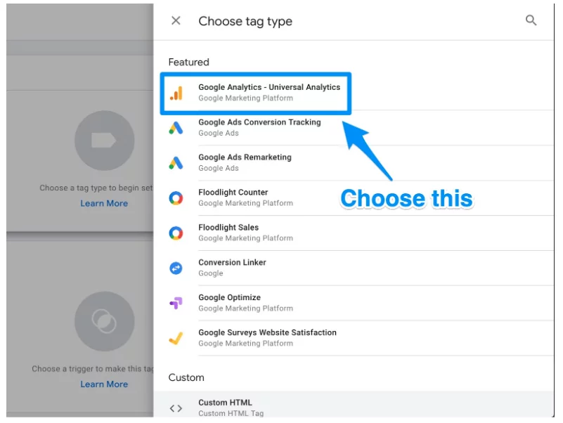 Google Analytics'te Yeni Etiket Oluşturma