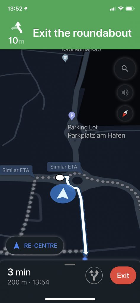 Google Maps Karanlık Modu