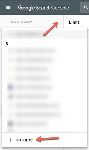 Google Search Console Özellik Ekleme