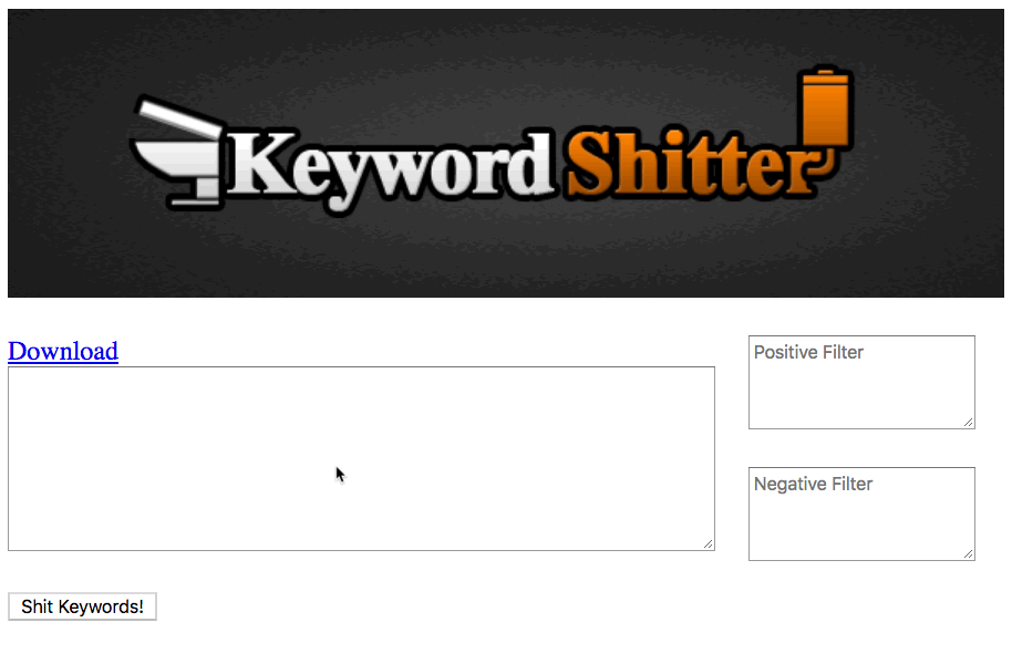 Keyword Shitter