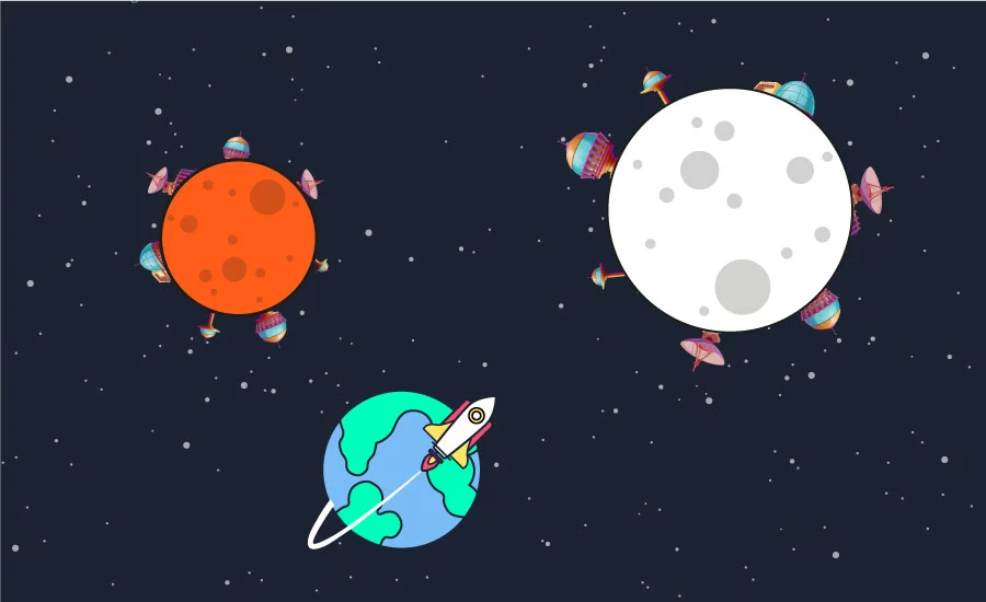 NASA Ay ve Mars'da Üsler Kurmaya Hazırlanıyor