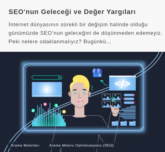 SEO'nun değer yargılarına dair Optimist Blog'da paylaştığımız yazı