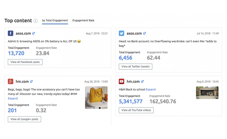 Sosyal Medya İzleyici Genel Bakış Sekmesi